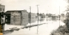 Seymour flood, 1942, Miller-Piehl Co. and depot